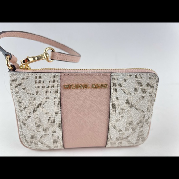 MICHAEL KORS JET TRAVEL LG CENTER STRIPE TOP ZIP - Picture 9 of 11